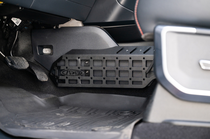 Ford F-150 Molle Panels - Addictive Desert Designs - Center Console - Hammer Black - `21-`26